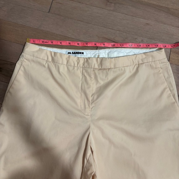 Jil Sander cream/nude women’s pants size 40 or medium - Picture 3 of 7